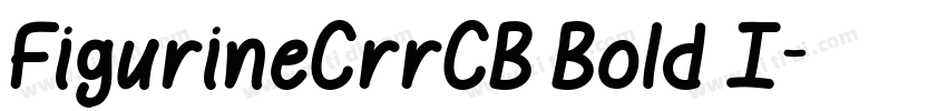 FigurineCrrCB Bold I字体转换